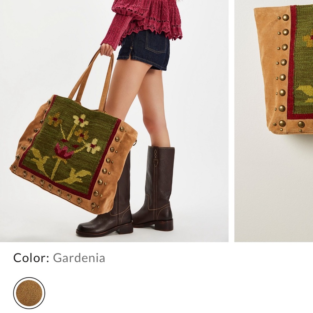 Free People Fleur Stud Tote